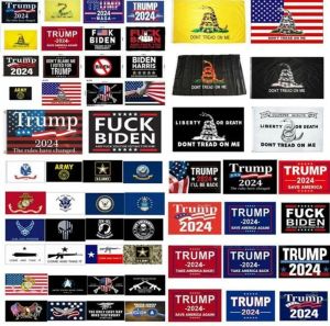 Bandera de Trump hecha a medida para diseños de elección del Presidente de 2024 fábrica directa 3x5 pies 90x150 Cm Save America Again U.S. Densign