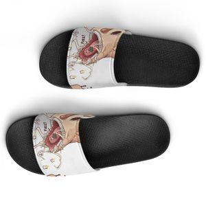 Chaussures personnalisées bricolage fournir des images pour accepter la personnalisation pantoufles sandales glisser hjashj hommes femmes confortables