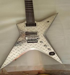 Custom Wash Diamond Plate Stealth USA Guitarra eléctrica Dime 3 Tremolo Bridge China Made Guitars7562621