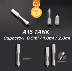 Custom Votre logo entièrement en céramique Cartes Atomizer 510 PEN VIDE 1 ML ET 0,5 ml de réservoir d'huile d'épaisseur Cartouche Vape Pen Chine Authentic Factory 1gram 510 Thread USA Canada de Ca