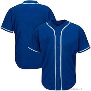 Personnalisez les maillots de baseball Vintage Logo vierge Cousu Nom Numéro Bleu Vert Crème Noir Blanc Rouge Hommes Femmes Enfants Jeunesse S-XXXL 1ZKPI