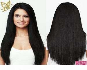 Personalizar peluca Kosher peluca judía pelucas de cabello humano brasileño calidad 44 parte superior de seda ninguna peluca de encaje cabello humano piel Natural 2621064