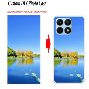 Cas de téléphone personnalisés pour l'honneur x8a x8 5G x6 Cover DIY Design Photo image Imagen Fundas for Honor 70 Lite x7a Silicone Case