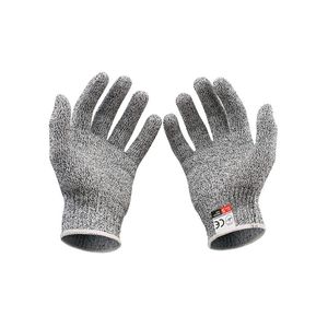 Guantes de trabajo resistentes a los cortes Nivel de seguridad de grado alimenticio de cocina 5 Protección HPPE Guante de fibra anticorte