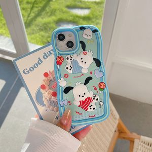 Coque de téléphone 3D en Silicone souple, joli dessin animé, pour iPhone 15 14 13 12 11 Pro Max X XS Max XR 7 8 Plus