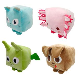 Lindo gato muñeco de peluche Animal mascota juguetes de peluche simulador X Kawaii muñecas de dibujos animados para niños fiesta regalo de cumpleaños accesorios para jugar juegos