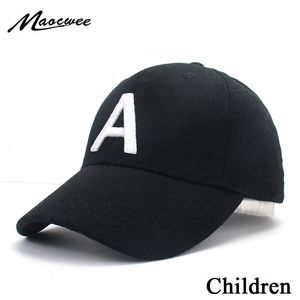 Mignon enfants casquettes de baseball bébé filles pare-soleil chapeaux garçons Snapback Casquette Gorras lettre A broderie enfants enfant casquette d'été