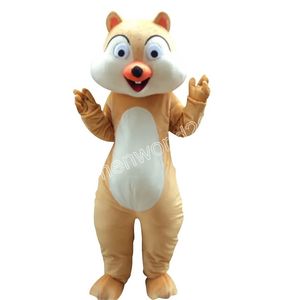 Costumes de mascotte d'écureuil Chipmunk mignon, déguisement de fête, nouveaux animaux, personnage d'anime, carnaval Halloween