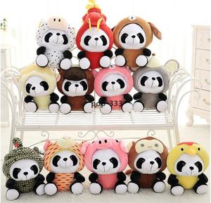 Mignon Panda En Peluche Animaux En Peluche Poupée 20 CM 12 Modèles Enfants Anniversaire Cadeaux Créatifs enfants jouets