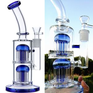 Bongs de vidrio verde azul