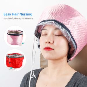 Capa de corte Cabello eléctrico Tratamiento térmico Beauty Steamer SPA Nutrición Cuidado del cabello Cap Impermeable Anti-electricidad Control Calefacción Horneado Oi 230818