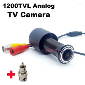 CVBS – caméra de vidéosurveillance analogique, œil de porte, trou de sécurité, grand Angle 155 degrés, objectif Fisheye 1.8mm