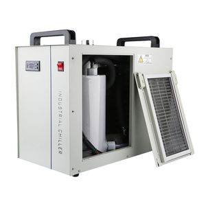 Tipón de enfriamiento del tanque de agua con láser CW5200 AC 1PH 220V Máquina industrial de agua helada Máquina de grabado CNC Refriamiento del huso