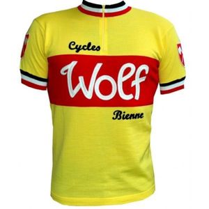Cycle Wolf Team Cycling Jersey 2022 MAILLOT CICLISMO ROAD VOLOGE COMPOSITION DES VOYAGES DE MOTOROCLE V2231E