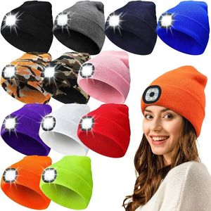 Casquettes de cyclisme, masques, gardez votre tête au chaud et bien éclairée pendant la nuit, les courses à vélo, lampe de poche LED, lampe frontale 231129