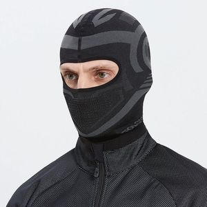 Gorros de ciclismo Máscaras Máscara de motocicleta de invierno Mantener caliente Tejido térmico Pasamontañas Moto Biker Mascarilla a prueba de viento Racing Máscara de esquí Equitación Hombres Mujeres 221017