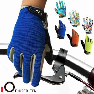 Gants De Vélo Garçons Filles Enfants Gants De Vélo Doigt Complet Vélo Bicyc Breathab Gant Écran Tactile Grip Extérieur 2-11 Ans Drop Shipping HKD230720