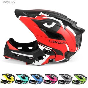 Cascos de ciclismo Casco integral desmontable para niños Casco de seguridad deportivo para niños Casco de motocicleta para niños para ciclismo SkateboardingL240109