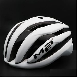 Cycling Helmets se reunió con Trenta Road Bike Casco Competencia profesional MTB Bicicleta Aero para hombres Mujeres Trialight Riding Drop entrega sp Dhjue