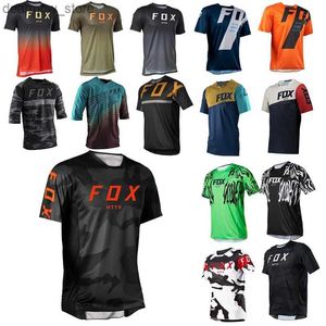 Jersey cycliste définit 2022 pour hommes Downhill Mountain Bike Offroad DH Motorcyc Motocross Sports Vêtements HTTP MTB Jersey Racing Short L48