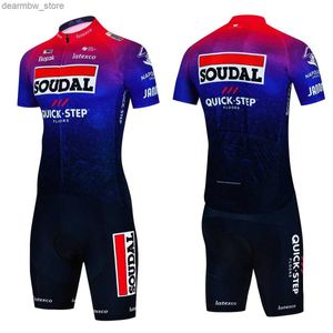 Jersey de cyclisme ensembles de cyclistes shorts hommes vêtements rapides 2024 Uniform Homme tenue set chemisier man