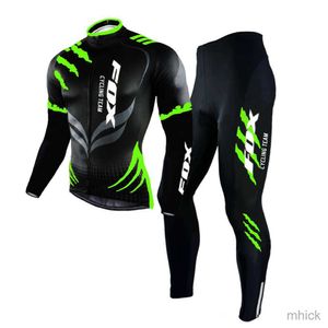 Cycling Jersey Sets cycling team men's cycling equipment long suit autumn complete bicycle clothing kit mtb road bike dress tenue cyclisme homme 3M411