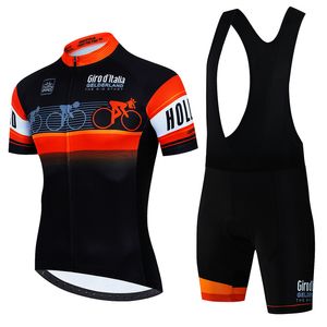 Ensembles de maillots de cyclisme Tour De Italy D'ITALIA Vélo pour hommes Vêtements à manches courtes Maillot de vélo Cuissard à bretelles 230801