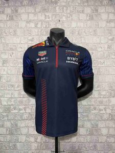 Camisetas de ciclismo para hombre 2023 F1 Team T-shirt Polo Suit Four Seasons Formula One Nuevo producto Racing Official Custom Polo 11 # Sergio Perez 1 # Max Verstappen