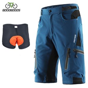 Cycling Shorts Men Summer Mountain Bike Downhill Loose Outdoor Sports Riding Road MTB Bicycle Short Trousers 230612
