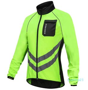 Ciclismo cortavientos alta visibilidad bicicleta Jersey carretera MTB lluvia abrigo reflectante ciclismo ropa a prueba de viento impermeable bicicleta chaqueta 22