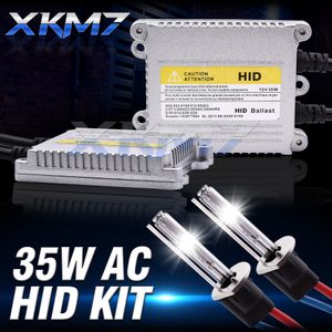 Kit de Conversion xénon HID D2H H7, Ballast AC H1 H11, ampoules 4300K 6000K 8000K, lentilles de phares, accessoires antibrouillard 35W 12V