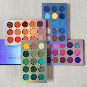 Damo Beauty Eye Shadow 60 Color Shimmer Matte Shadows Paleta de maquillaje de sombra de ojos de comercio exterior de 4 capas de calidad superior