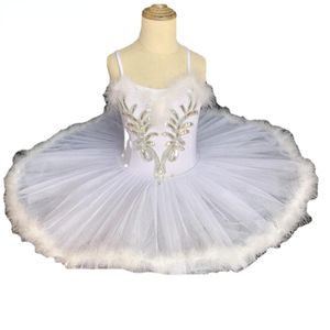 Dancewear Classic Ballerina Tutu Dance Dress Disfraces Niño Kid Girl White Professional Little Swan Lake Gimnasia Leotardos Vestido de ballet 230718