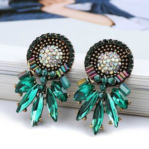 Chandelier en pendaison de mode classique Round boucles d'oreilles pour femmes pour femmes Boho Charme vintage Femme moderne Exquise Luxury Jewelry Party Bijoux Wholesale D240323