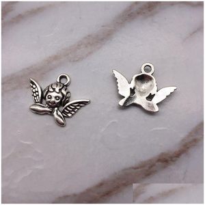 Cuelga la lámpara Nuevo Vintage Angel Colgante Cartílago Pendientes colgantes Joyería punk para mujeres frescas Chica Amistad Regalos Entrega Dhl0Q