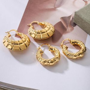 Boucles d'oreilles pendantes acheter en gros gothique fête bijoux femmes accessoires 2023 à la mode or couleur géométrique pour femmes fille