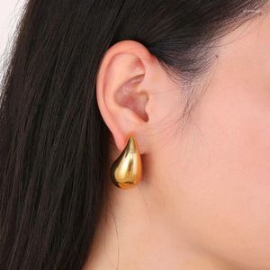 Boucles d'oreilles pendantes goutte d'eau, Design européen et américain exagéré de haute qualité, vent froid, bijoux Ins assortis