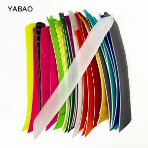 Fléchettes 50pcs 1825 cm Arcs archerie Flèche flèche plumes multicolores pas de file de dinde réelle pour les arbres de flèche de bricolage pour le bricolage