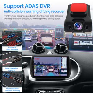 Dash Cam ADAS voiture DVR ADAS Dashcam DVRs vidéo HD 720P USB TF carte 32G/64G/128G enregistreur automatique pour Android lecteur multimédia DVD