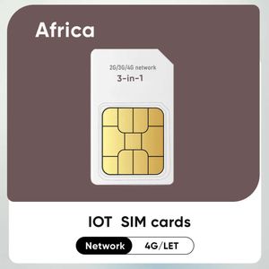 SIM pour données uniquement - Caméra de sécurité universelle 4G LTE 360M Cellular Africa Plan annuel pour utilisation d'un appareil Iot 3-en-1