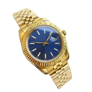 Datejust luxuey reloj 2813 reloj de diseño para hombres moda estilo occidental fiesta automático montre de luxe movimiento deportivo relojes ZDR 36 mm de alta calidad SB039 C23