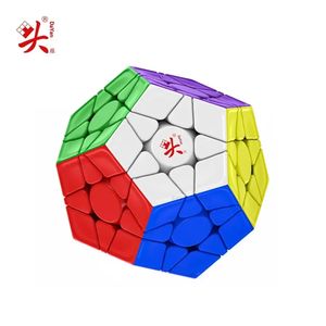 Dayan megaminx pro m-core magnétique cube puzzle cube speed cube magico motfrens education jouet 240426
