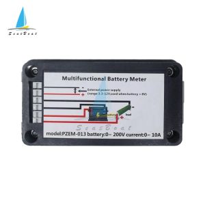 DC 0-200V 10A 100A 300A Capacité multifonctionnelle Capacité de batterie Tester Tension Courant Power Energy Metter LCD Voltmètre numérique