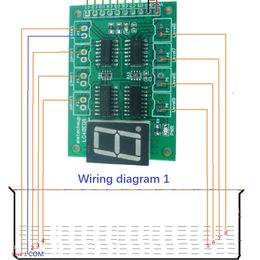 DC 5V 8CH Board Display Niveau à eau Digital Tube de tube de liquide Contrôleur Contrôleur pour Arduinouno Mega Fish Tref