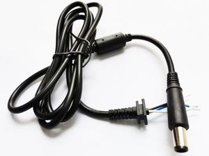 Cable conector macho de alimentación de 7,4x5,0mm CC para adaptadores de portátil HP DELL Cable 1,2 M/2 uds
