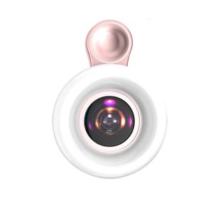 Décalcomanies 15x macro remplissage lumière flash 2 dans 1 lentille de téléphone bijoux bijoux de cils motif de clous de coignons.