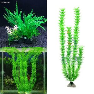 Artificial Aquarium Plants - 3Pcs Lifelike Water Weeds Ornament Aquatic Plant Fish Tank Grass Decoration