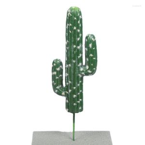 Flores decorativas Cactus artificiales plantas simulación suculenta interior falso árbol paisajismo arte El jardín Navidad decoración del hogar