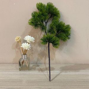 Fleurs décoratives plante artificielle branche de pin bienvenue bonsaï accessoires maison El jardin fête de mariage école aire de jeux décoration