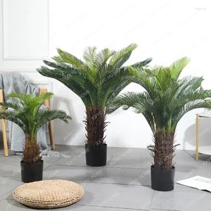 Fleurs décoratives plante artificielle Ssago Cycas qualité supérieure bonsaï fausses plantes pour la maison bureau mariage El décoration de jardin extérieur